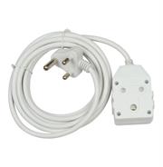 Noble Poweline 10m Multi Plug Coupler Extension Cord Lead